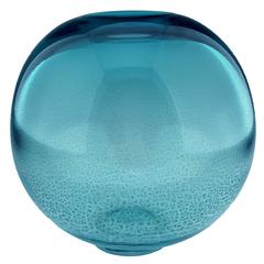Studio Glass Vase Bernard Heesen, Made in Studio De Oude Horn, the Netherlands