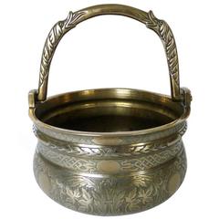 Antique 16th Century, Italian Bronze Bucket 'Situla' with Swing Handle, circa 1525