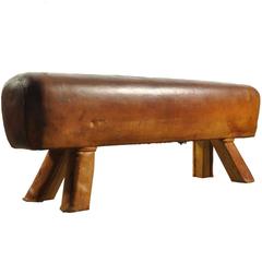 Early 20th Century Vintage Pommel Horse Bench Early 20th Century Vintage Pommel Horse Bench