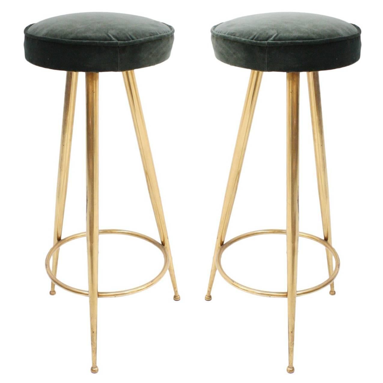 Pair of Stools Designed by Gio Ponti