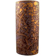 Rosenthal Studio Line, H. Dresler Porcelain Vase, Decorated in Gold