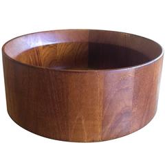 Mid-Century Staved Teak Bowl by Jens Quistgaard 8