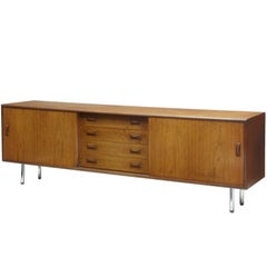 Large Danish 1960s Teak Sideboard