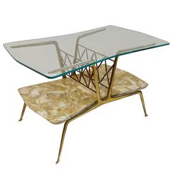 Mid-Century Coffee Table in the Manner of Gio Ponti