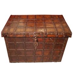 19th Century Anglo Indian Small Antique Chest