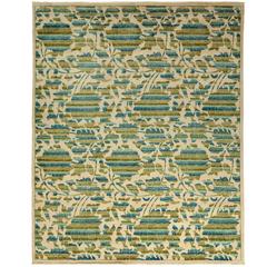 Hand-Knotted Rug in the Style of an Arts & Crafts Design 4