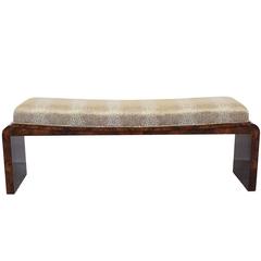 French Art Deco Bench circa 1940s