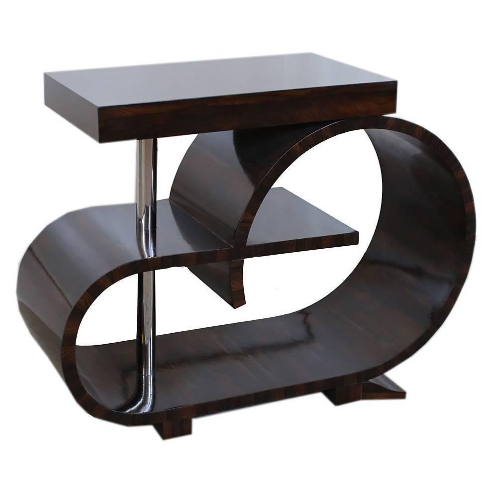 French Art Deco Side Table, circa 1930s