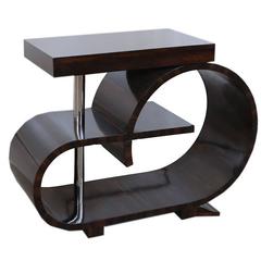 French Art Deco Side Table, circa 1930s 5