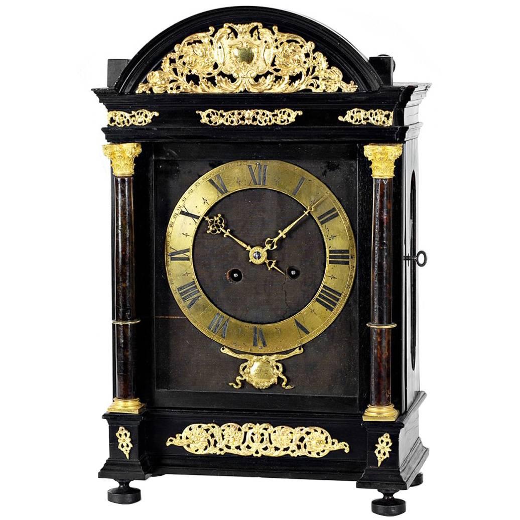 Important "Religieuse" in a Matter of the "Hague Clocks" by Isaac Thuret For Sale