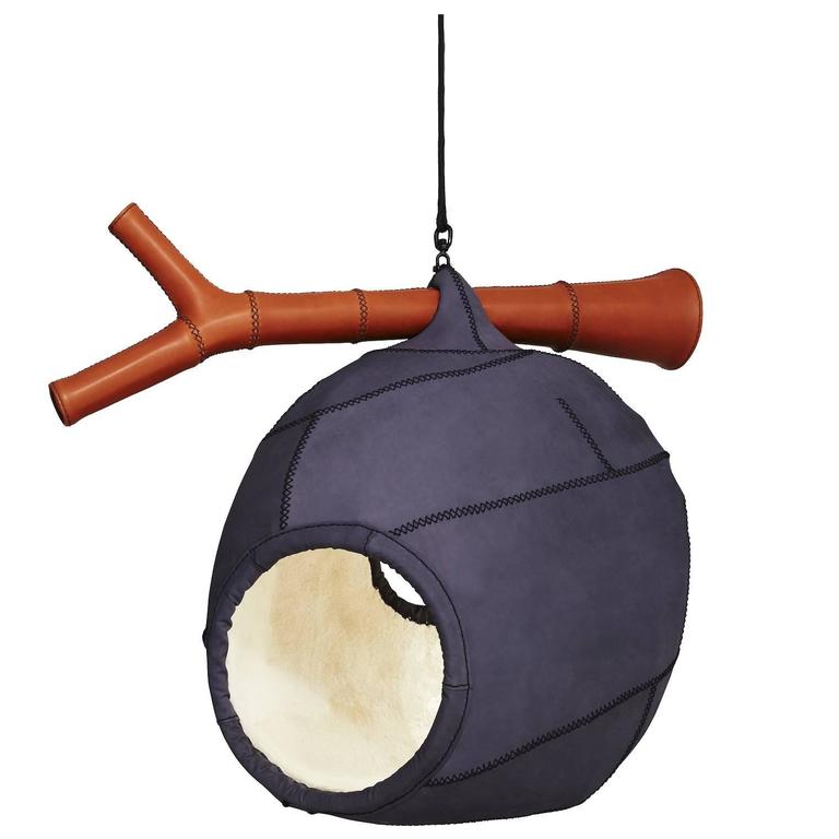 Wasp Nest Sculptural Hanging Seat, Designed by Porky Hefer, South Africa, 2016 For Sale