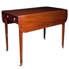 Antique Large Mahogany Pembroke Table