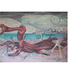 John Skolle Painting, "The Monster"