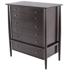 John Stuart Sculptural Chest of Drawers with Solid Brass Pulls 7