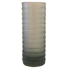 Vintage Battuto Murano Glass Vase 9