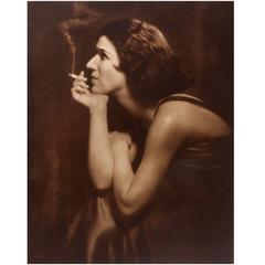 Photogravure of a Woman in an Evening Dress 6