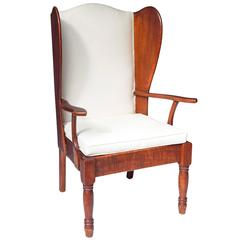 Wood Wing Chair