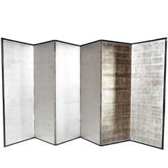 Japanese Silver Screen Panels