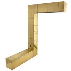 Cityscape Brass Table Lamp Paul Evans for Directional 1