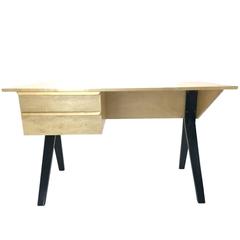 EB02 Birchwood Desk by Cees Braakman and Adriaan Dekker for Pastoe, 1952