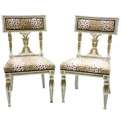 Dining Room Chairs in Gustavian Style, Second Half of the 19th Century