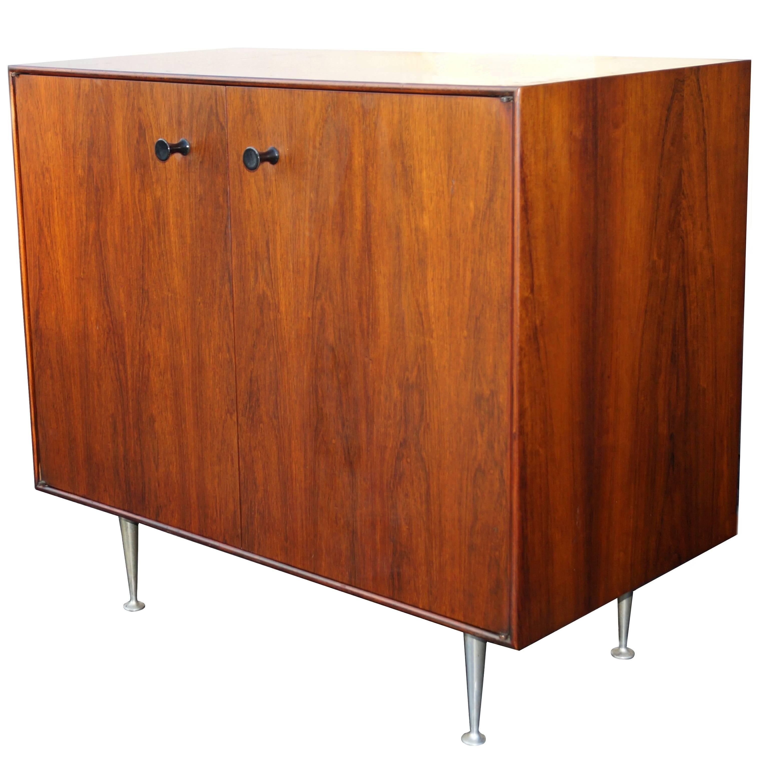 George Nelson for Herman Miller Rosewood Thin Edge Chest Cabinet Server
