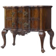 Early 20th Century Danish Carved Walnut Commode