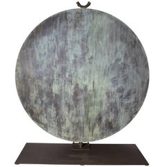 Monumental Copper Gong by Harry Bertoia