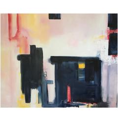 Rebecca Ruoff "Bright Lights", Large Abstract Painting, 2017 7
