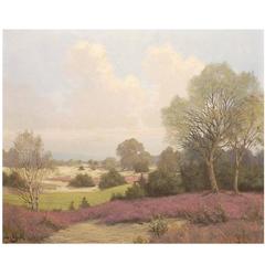 Spring on the Heather Landscape by Willem Alberts