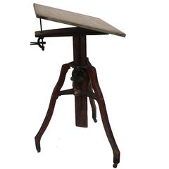 Antique Early Drafting Table