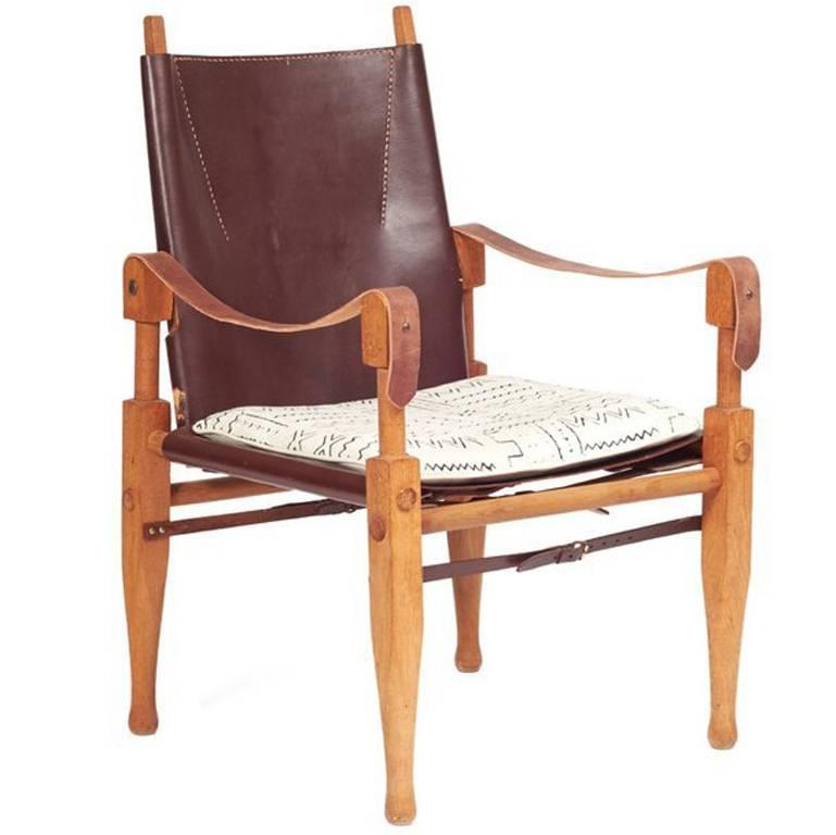 Kaare Klint Safari Chair For Sale