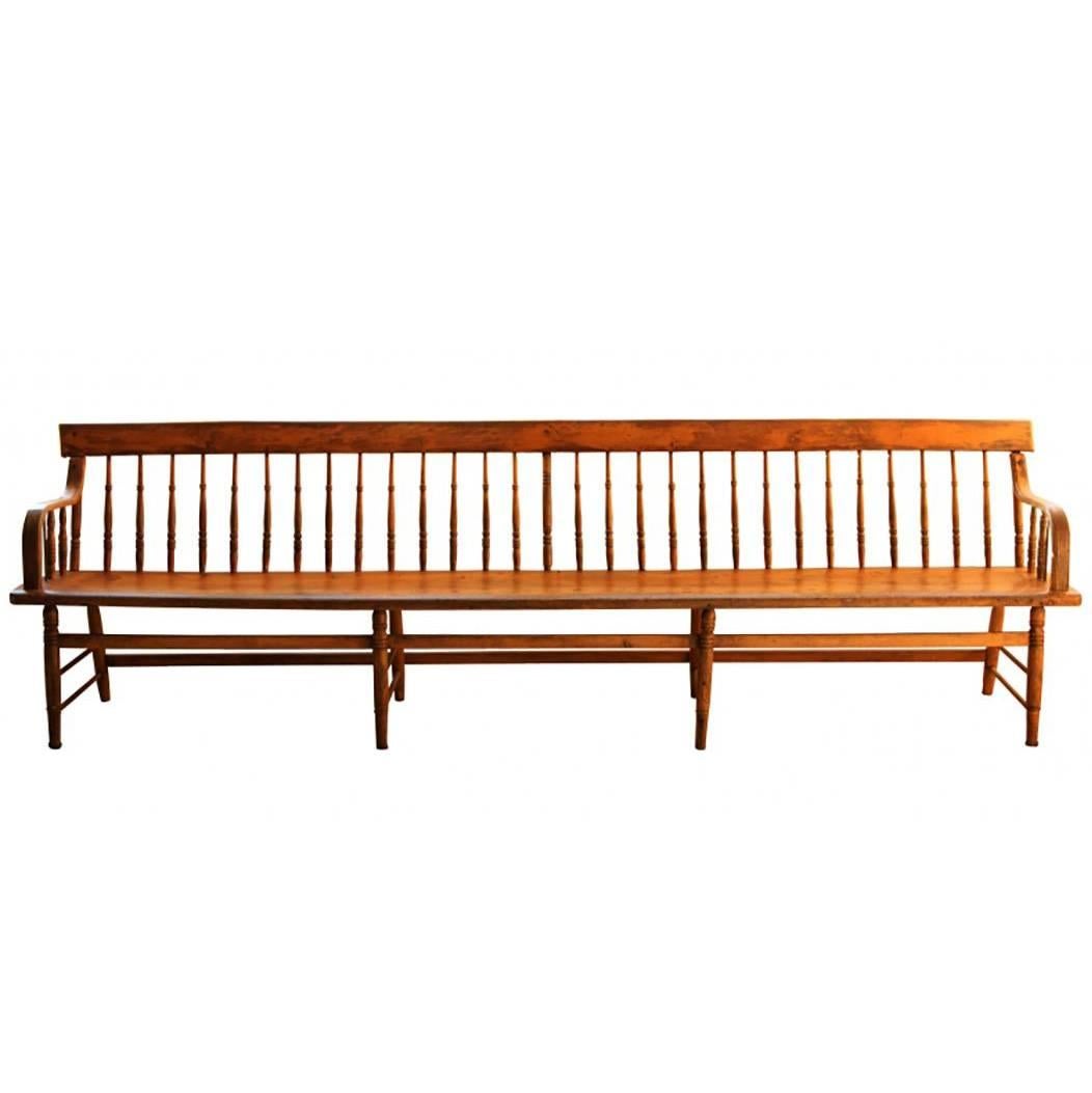 Antique Deacons Bench