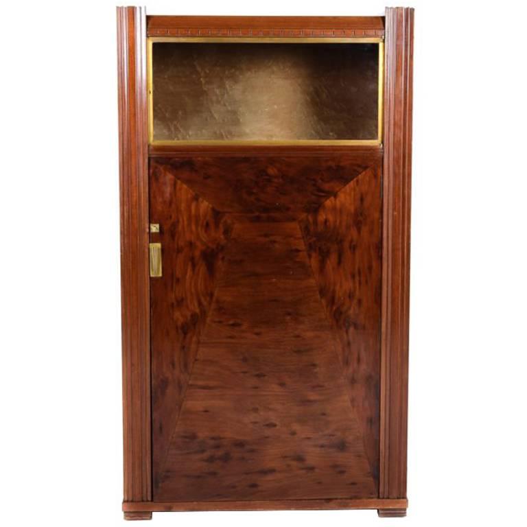 French Art Deco Liquor Cabinet, circa 1930