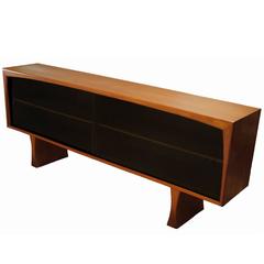 Vintage Danish Modern Teak Hutch by a. Jensen, circa 1960s