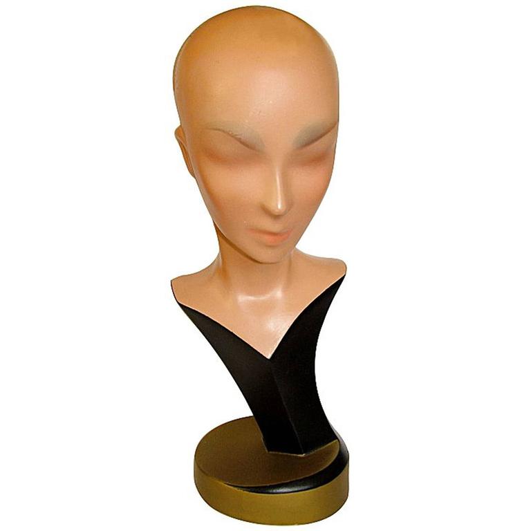 Impressive 1930s Art Deco Display Mannequin For Sale at 1stdibs