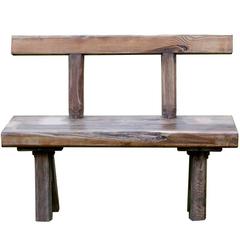 Primitive Antique Rustic Bench 10