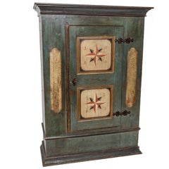 Antique Hand-Painted Armoire