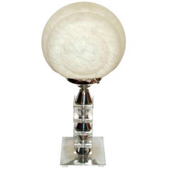 1930s, French, Art Deco Modernist Table Lamp