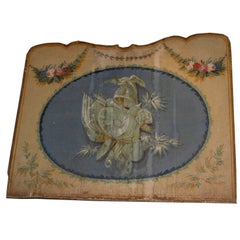 Antique Lacquered Canvas