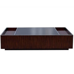 Modern Deco Inspired Rosewood Cocktail Table