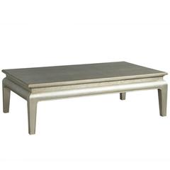 Silver Leafed Cocktail Table 12