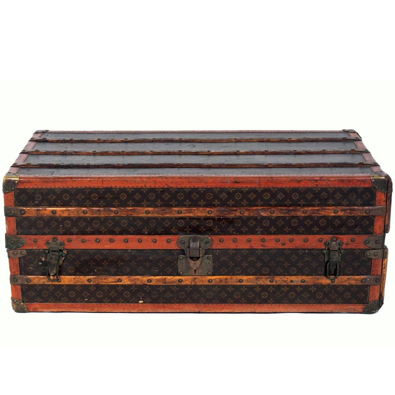Louis Vuitton Vintage Trunk or Coffee Table