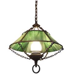 Beautiful Handmade Arts and Crafts Chandelier 1