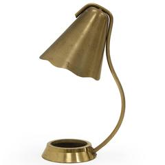 Scandinavian Mid-Century Table Lamp in Brass, Anonymous, 1950s