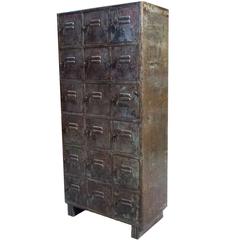 18-Drawers Iron Industrial Cabinet