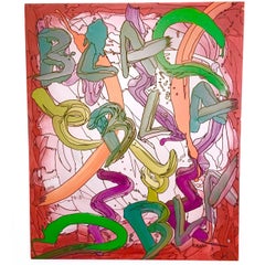 Painting "Bla Bla Bla" by Enzio Wenk, 2010