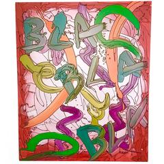 Painting "Bla Bla Bla" by Enzio Wenk, 2010 7