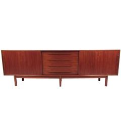 Scandinavian Teak Sideboard by Holmris Hansen Møbler