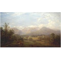 Erik Koeppel White Mountain Landscape Oil Painting Mt. Washington NH
